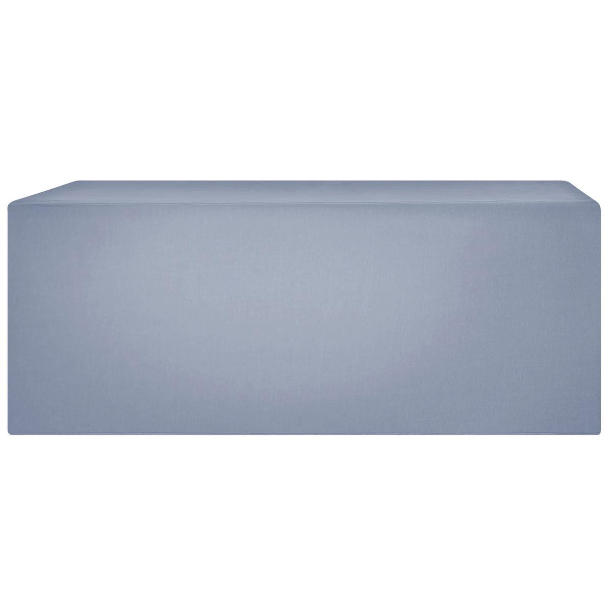 REGENSCHUTZ für Gartenmöbel 200/185/75 cm Chuva - Grau, Kunststoff (200/75/185cm) - Beliani