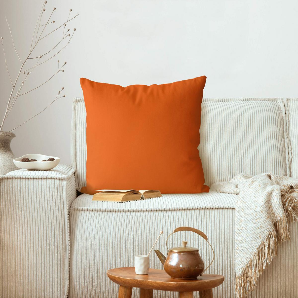 KISSENBEZUG Mohn 50/50 cm - Orange, Textil (50/50cm) - Bilderwelten