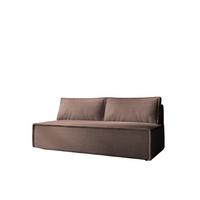 SCHLAFSOFA Amanda In Zoom - Braun, Holzwerkstoff/Textil (200/89/100cm) - Fun Möbel