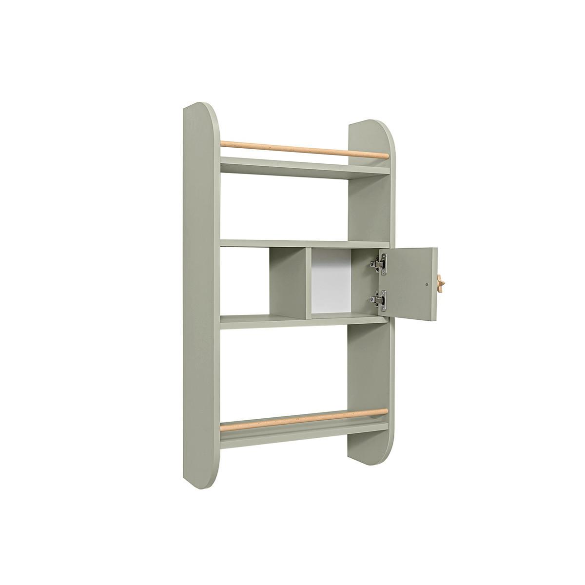 WANDBOARD Rainbow Grün - Grün, Holzwerkstoff (57/105/23cm) - Petits-meubles