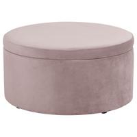 KINDERHOCKER Katyushka Samtvelours rosé - Rosa, Kunststoff (60/32/60cm) - 58aufmkessel