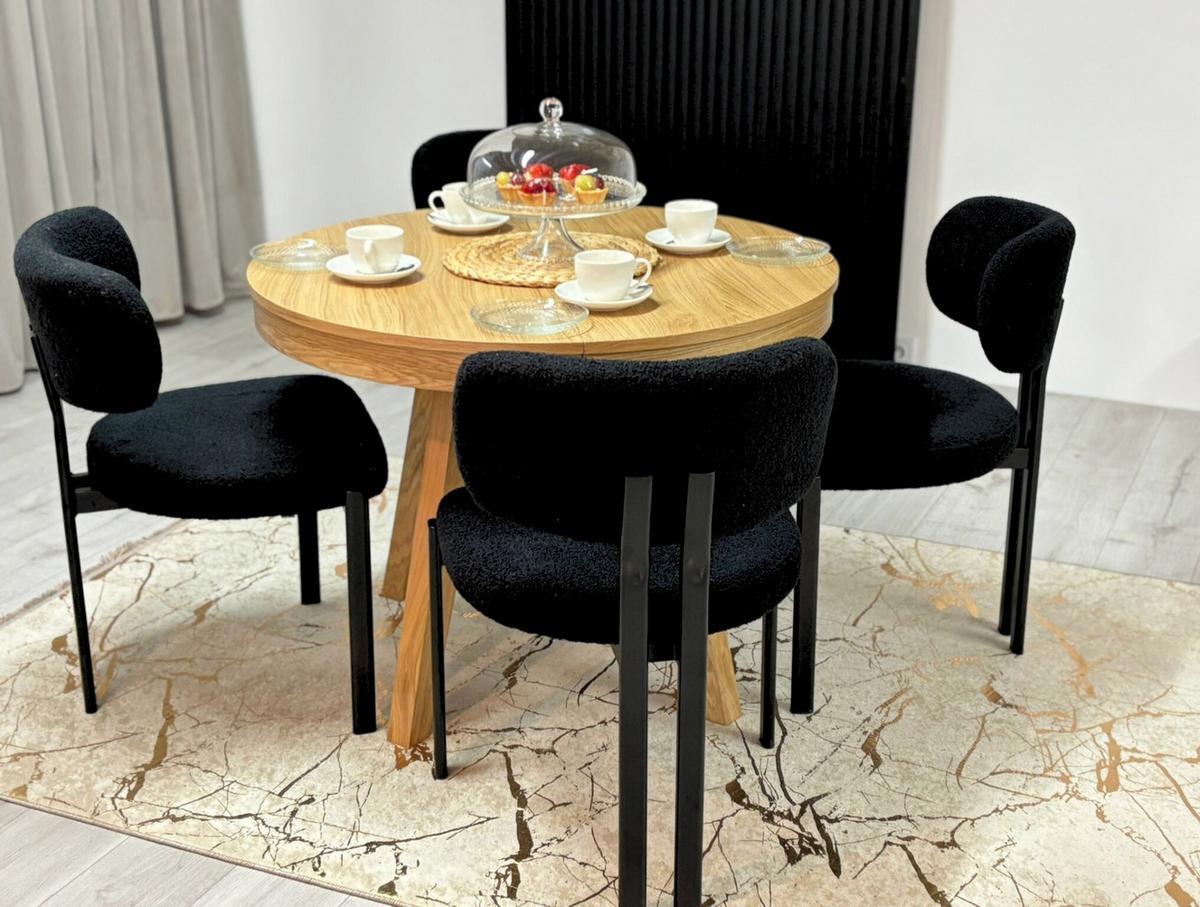 ESSTISCH PICCOLO Ausziehbar 100 - 200 / 100 x 76 cm - Eichefarben, Holz (100/100/76cm) - MASSENO