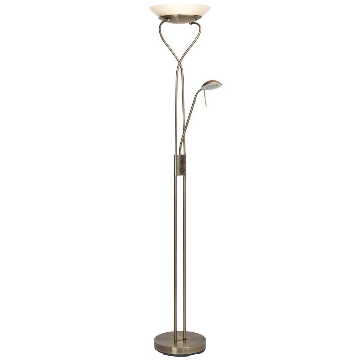 DECKENFLUTER Ollie G93036/31 - Chromfarben, Metall (62/32/180cm) - Brilliant