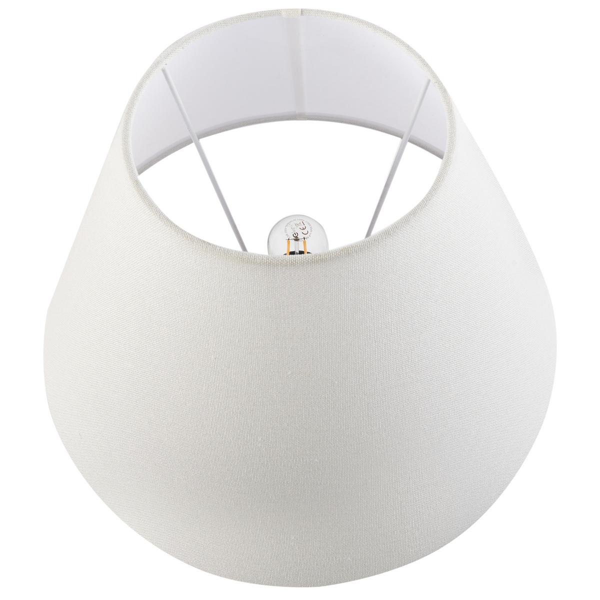 TISCHLAMPE Weiß Arunca - Blau/Weiß, Keramik (40/40/51cm) - Beliani