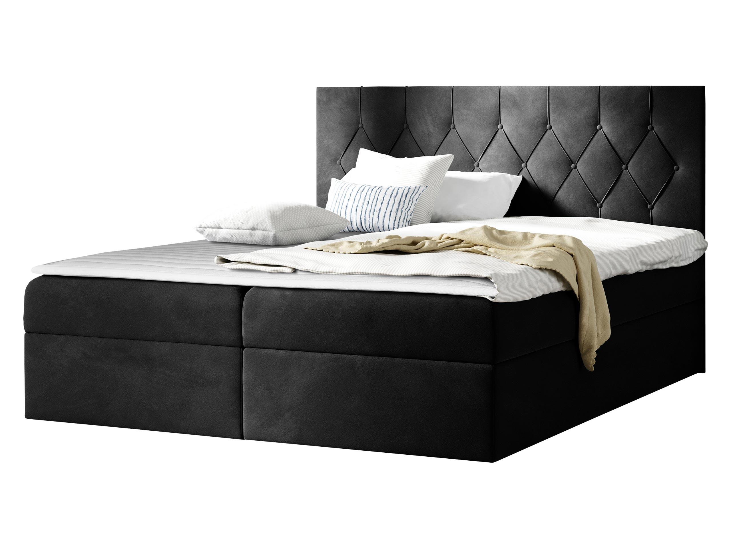 BOXBETT Sky - H3 - Schwarz, Holz (160/200cm) - MIRJAN24