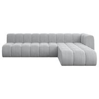 ECKSOFA modulares Sofa Darnel-L2 - 296x177x70 cm Grau - Grau, Holzwerkstoff/Textil (296/177cm) - ALTDECOR