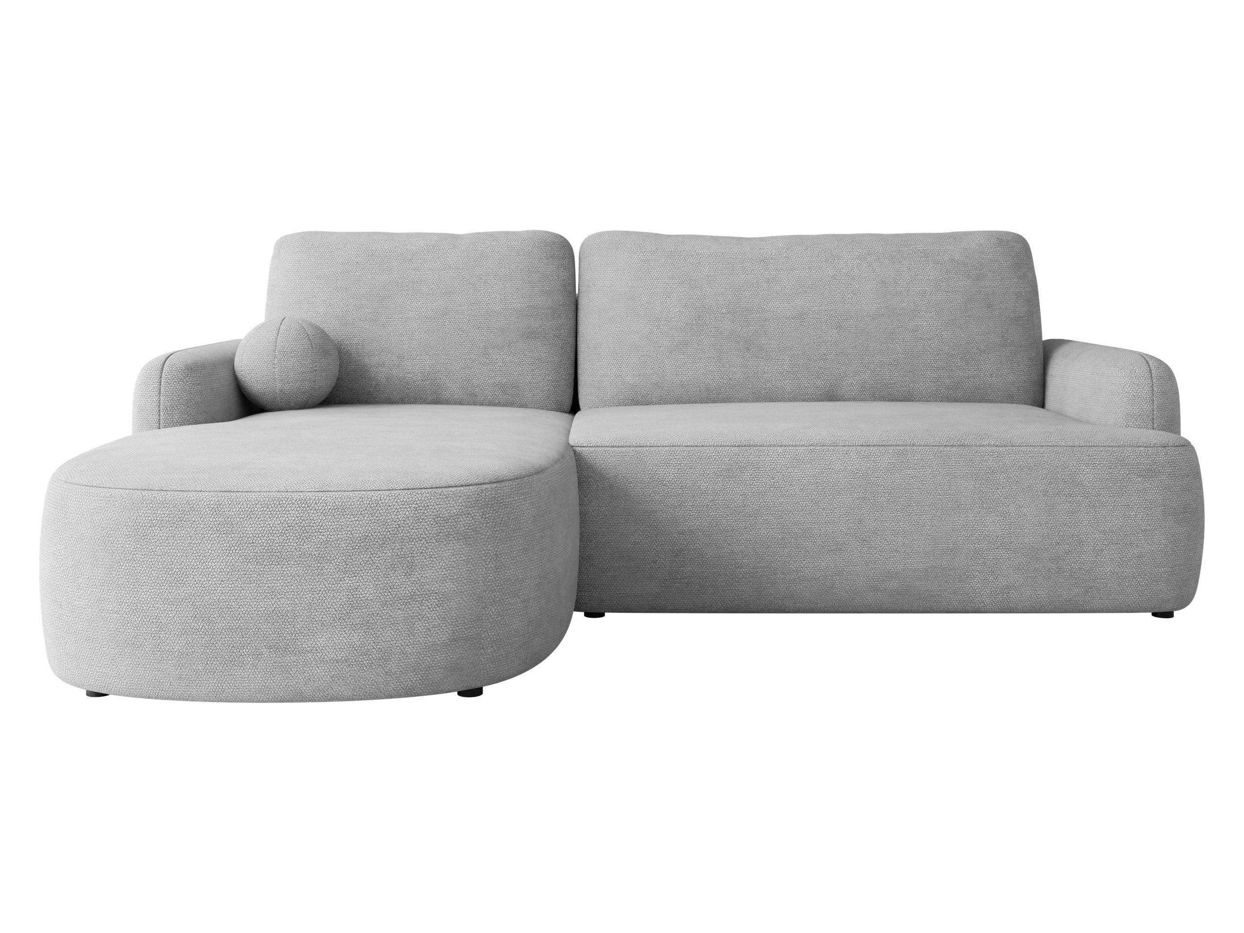 ECKSOFA Loridu, Seite: Links - Schwarz/Grau, Holz/Kunststoff (250/174cm) - MIRJAN24