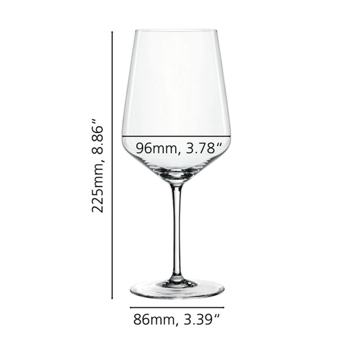 ROTWEINGLÄSER Style transparent 630 ml 4er Set - Transparent, Glas (0.63L) - Spiegelau