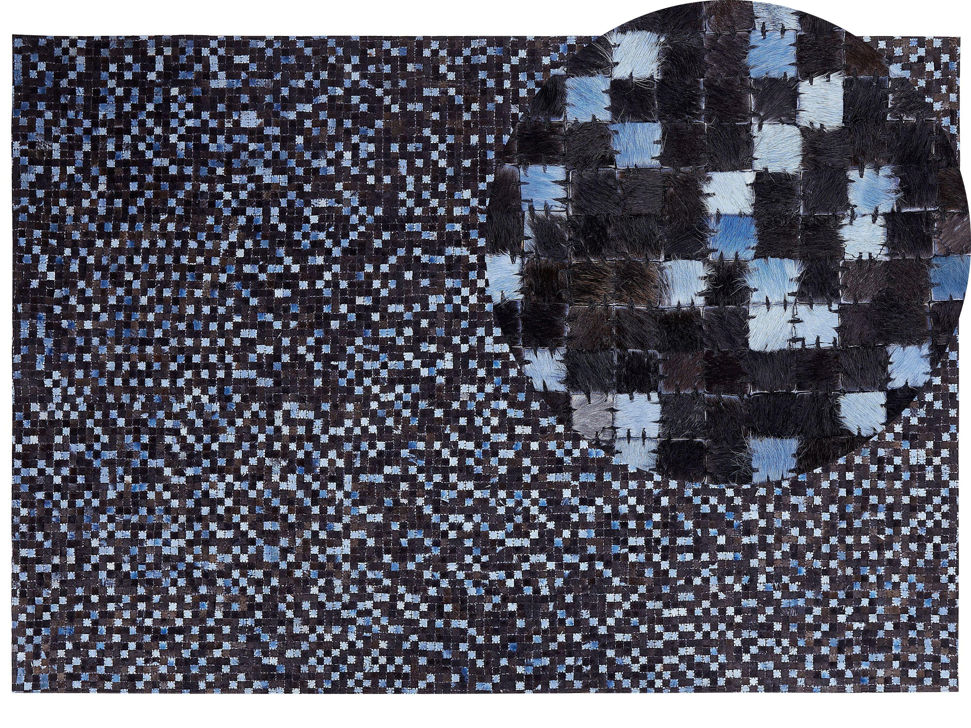 KURZFLOR-TEPPICH Ikisu 230/160 cm - Braun, Fell (160/230cm) - Beliani