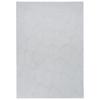 TEPPICH Hellgrau 160/230 cm Kawi - Hellgrau/Grau, Textil (160/230cm) - Beliani