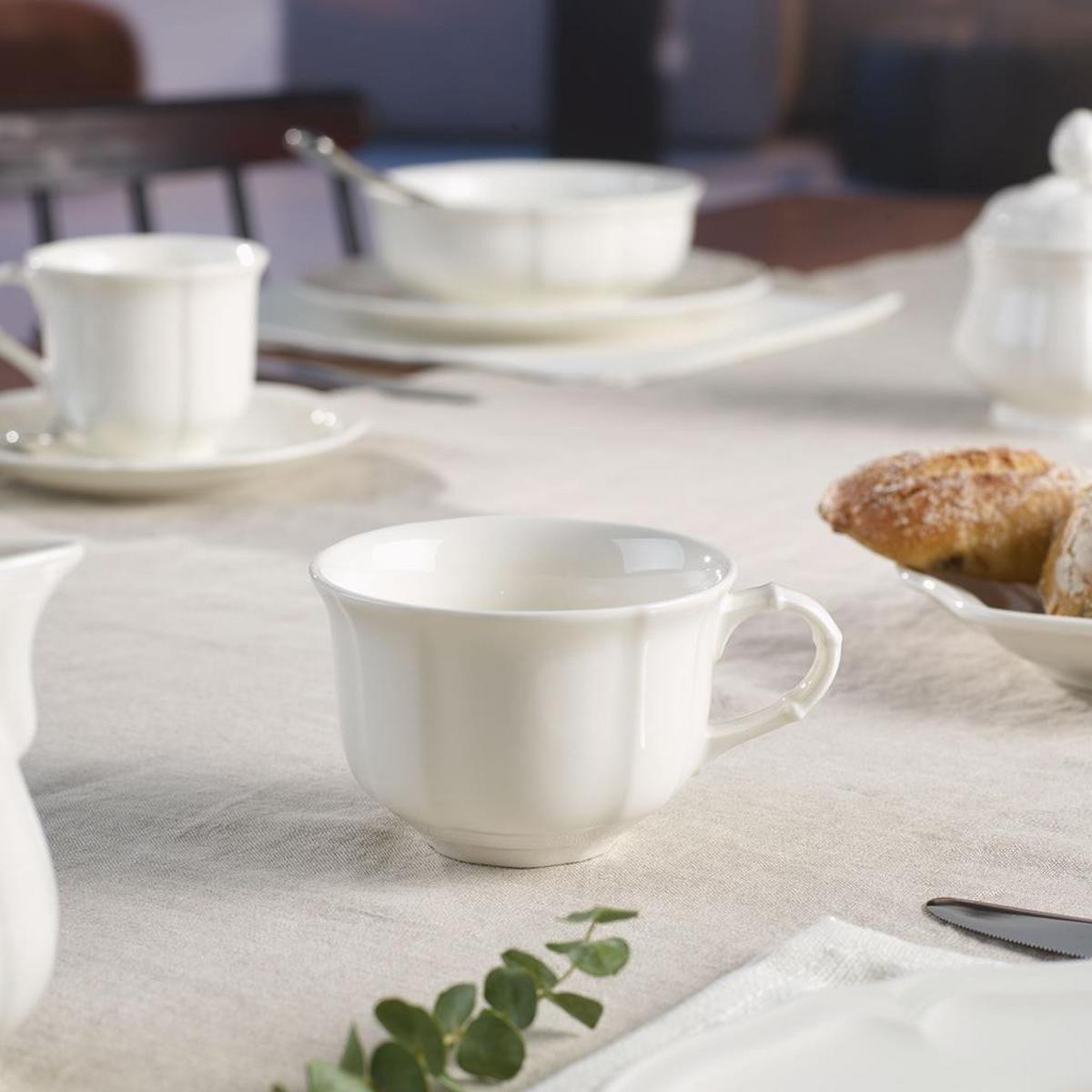 TEETASSE Manoir weiß 130 ml - Weiß, Keramik (0.13L) - Villeroy & Boch