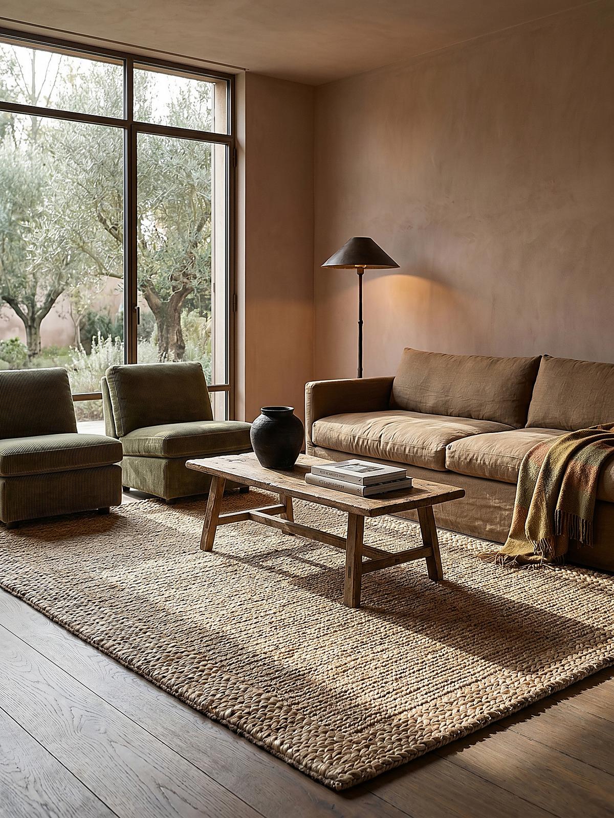 TEPPICH handgewebt CHASE, mit Struktur, Natur, 200 x 290 cm - Beige, Textil (290/200cm) - KADIMA DESIGN