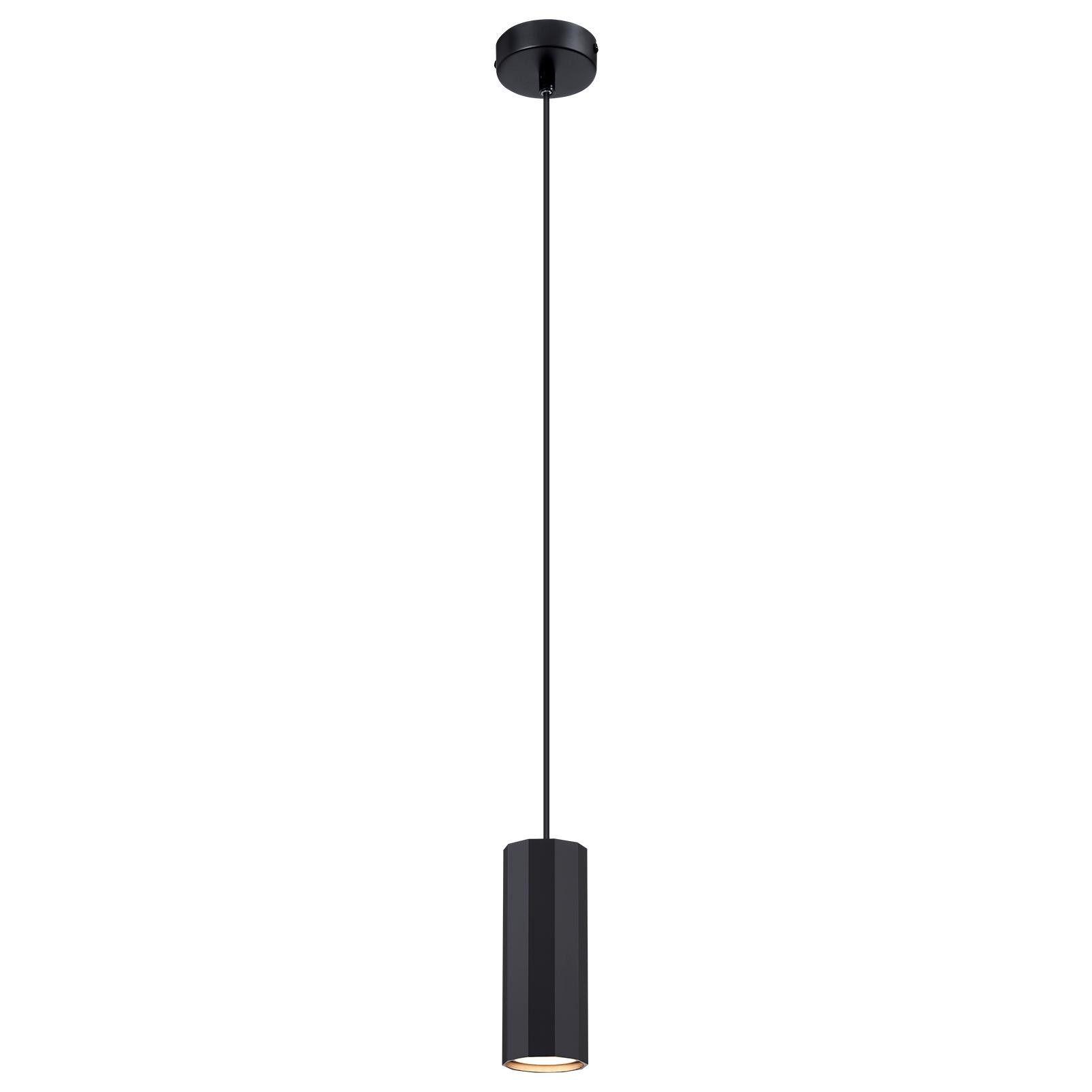 PENDELLEUCHTE Mila 8/2.5/170 cm - Schwarz, Metall (8/2.5/170cm) - ZMH