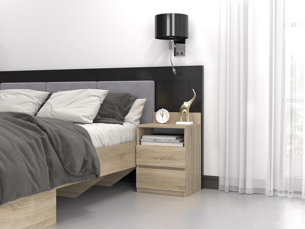NACHTTISCH Sonoma 40/59/32 - Sonoma Eiche, Holzwerkstoff (40/59/32cm) - RAUMHIRSCH FURNITURE