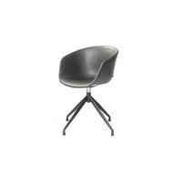 STUHL DANI 4-SET Grau Kunstleder (4er-Set) - Grau, Leder (60/81/54cm) - KAWOLA