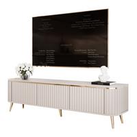TV-LOWBOARD AZELIA 165 cm, mit LED-Beleuchtung, Kaschmir - Kaschmir, Holzwerkstoff (165/44/35cm) - Idohome