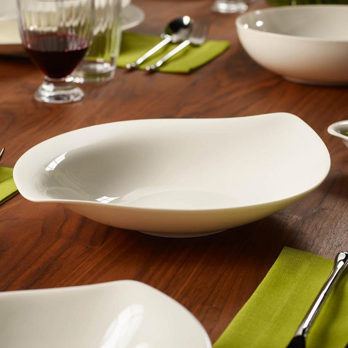 SCHALEN TIEF New Cottage Special Serve Salad weiß 250 ml 6er Set - Weiß, Keramik (1cm) - Villeroy & Boch