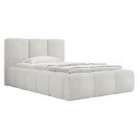 POLSTERBETT Kevson Boucle 90 - Creme, Holz (90/200cm) - MIRJAN24