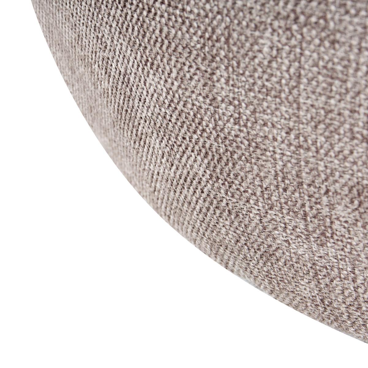 POLSTERBANK Taupe Ashton - Taupe, Textil (100/44/60cm) - Beliani