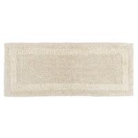 BADEMATTE 40/100 cm, 100% Baumwolle, wendbar - Creme, Textil (40/100cm) - Homescapes