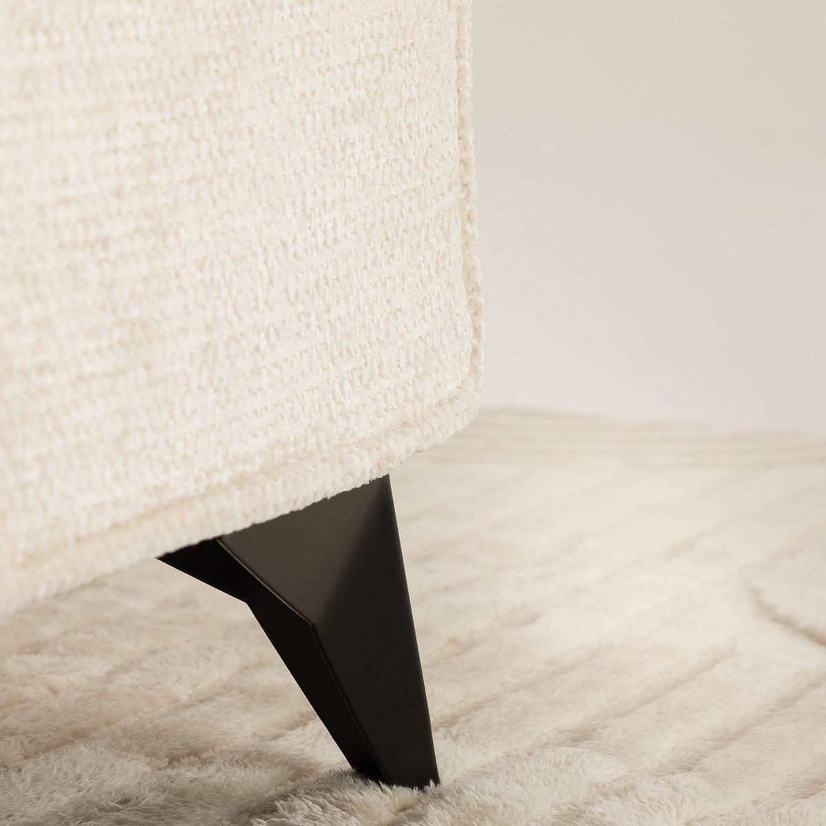 POLSTERBETT VIRETTA 90x200 cm weiß - Weiß, Textil (90/200cm) - IDIMEX