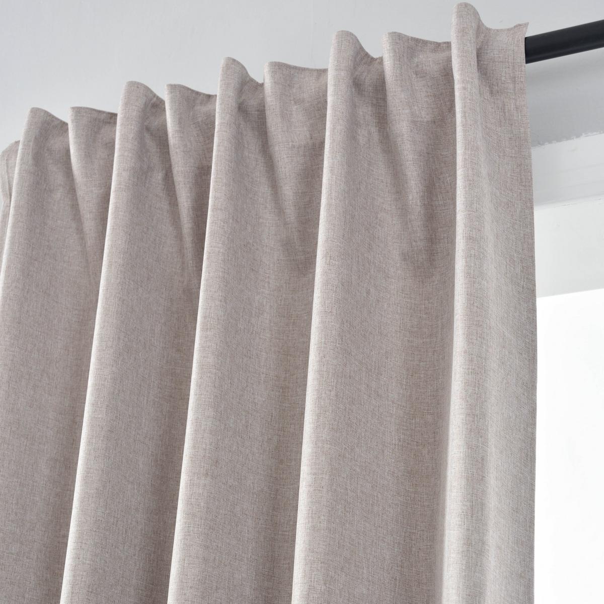VORHANG BOSTON DARK HxB 245x140 cm Taupe - Taupe, Textil (140/245cm) - Gardinenbox