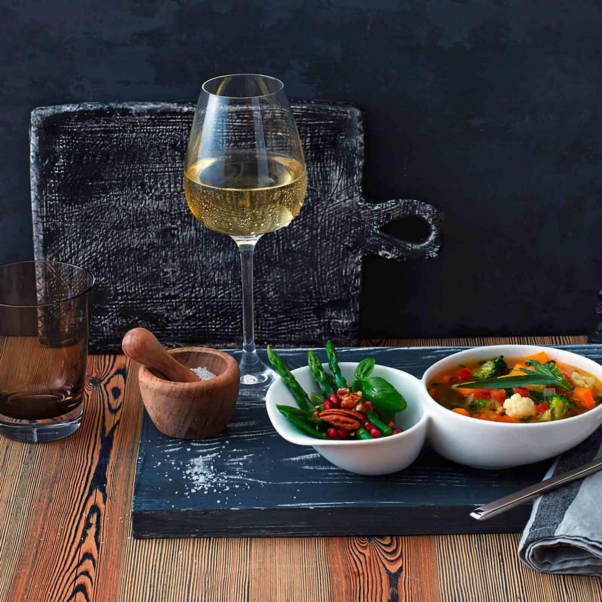 WEISSWEINGLÄSER La Divina transparent 380 ml 4er Set - Transparent, Glas (0.38L) - Villeroy & Boch