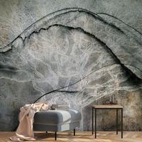 SELBSTKLEBENDE FOTOTAPETE 196/140 cm - Braun/Grau, Kunststoff/Textil (196/1cm) - KUNSTLOFT