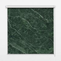 INNENROLLO - Fensterrollo - Rollo - 100x100 cm - Grüner Marmor - Grün, Kunststoff (100/100/0.5cm) - TULUP
