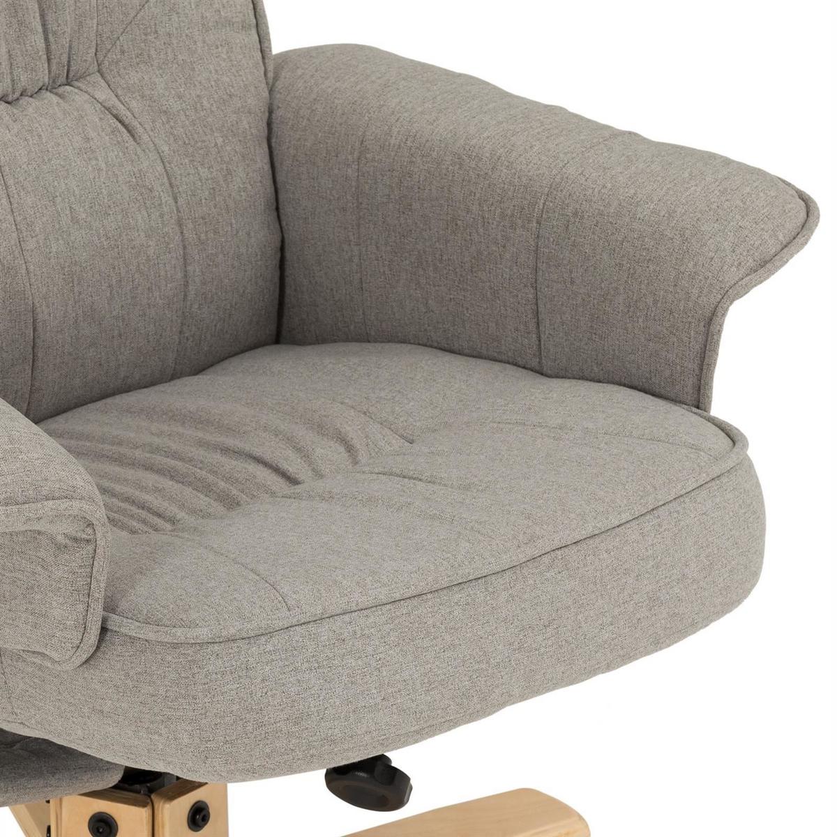 RELAXSESSEL CHARLY grau - Grau, Textil (76/87/61cm) - IDIMEX