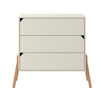 KINDERKOMMODE Lotta – rustikale Eleganz und Funktionalität Beige - Beige, Holzwerkstoff (107/93/50cm) - RAUMHIRSCH FURNITURE