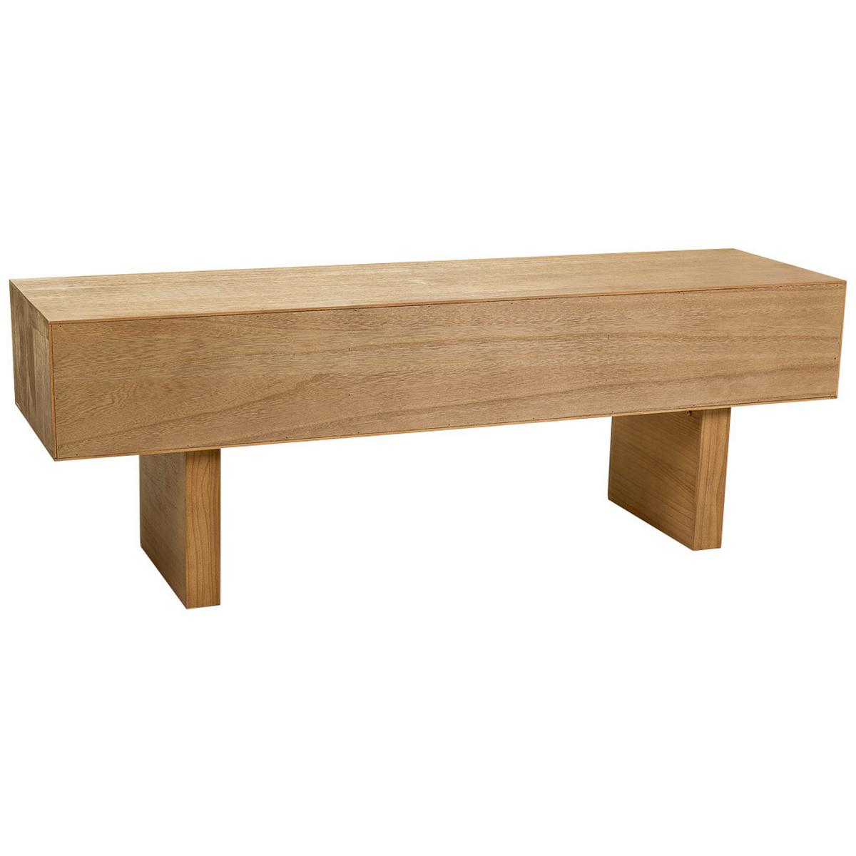 TV-LOWBOARD aus Holz, braun, 130x36x45cm - Braun, Holz (130/45/36cm) - Wanderlust