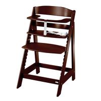 KINDERHOCHSTUHL Sit Up Flex Braun - Dunkelbraun, Holzwerkstoff (44.5/80/54cm) - Roba