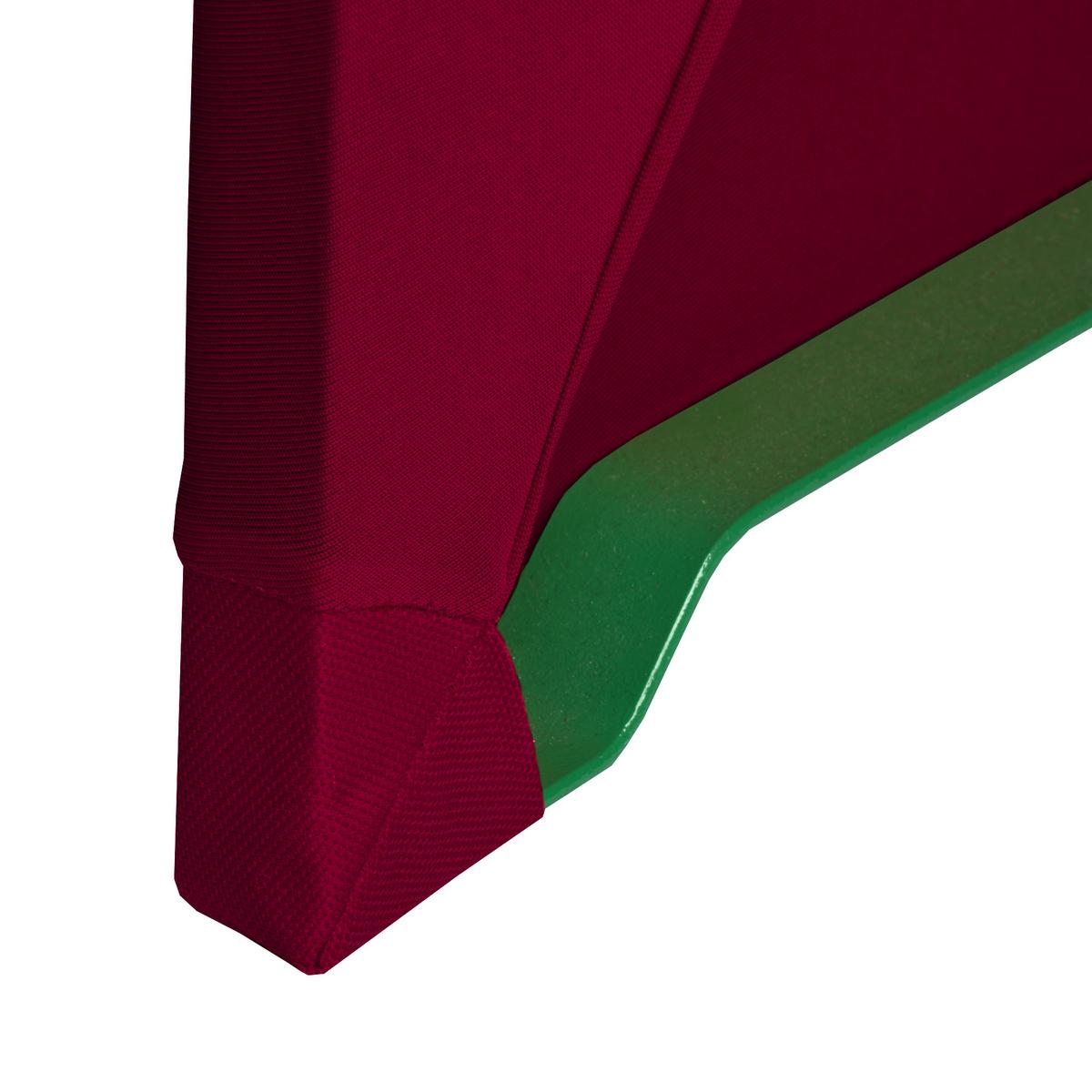 BIERTISCHHUSSE Victoria 70cm Stretch Bordeaux (3tlg) - Bordeaux, Textil (70/220cm) - Beautissu 