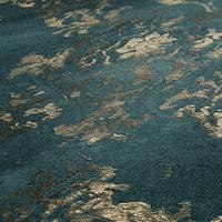 VLIESTAPETE Petrol 53/1005 cm - Petrol, Kunststoff/Textil (53/1cm) - KUNSTLOFT