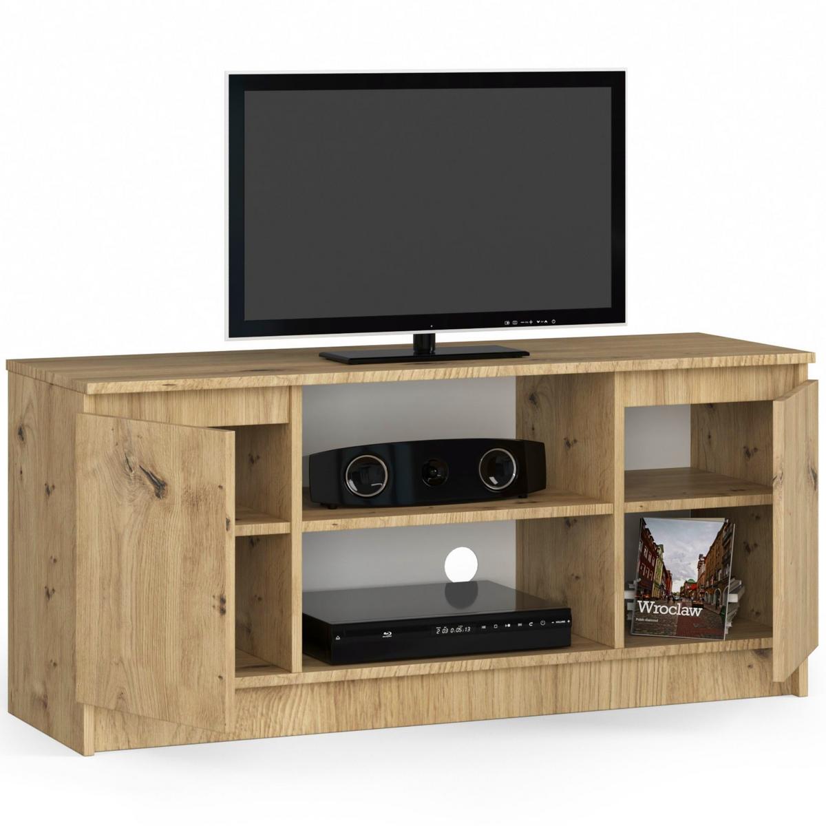 LOWBOARD Eiche Artisan 55/120/40 - Eiche Artisan, Holzwerkstoff (120/55/40cm) - RAUMHIRSCH FURNITURE