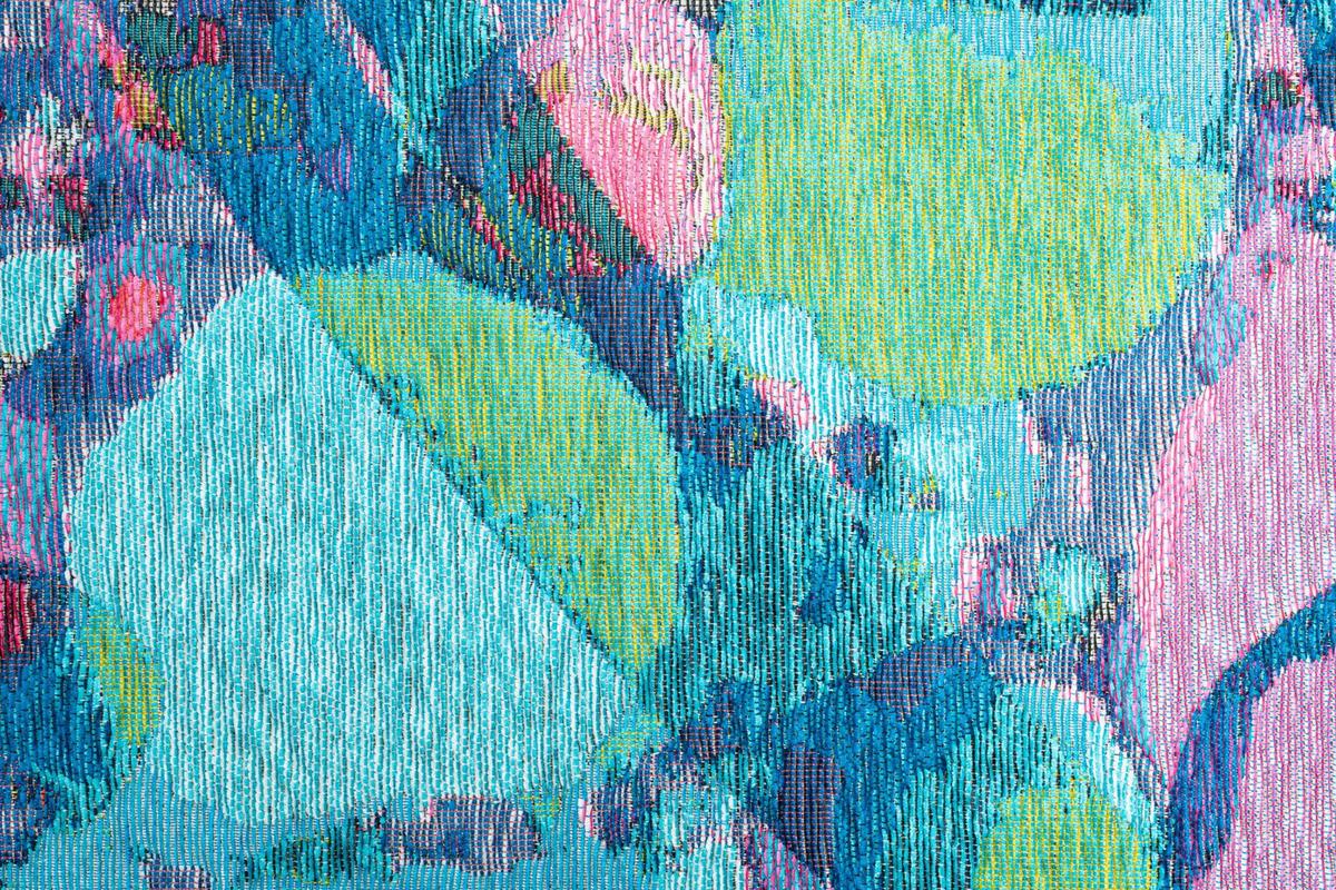 FLACHWEBTEPPICH Keitum 100x100 cm - Multicolor, Textil (100/100cm) - Sansibar SYLT