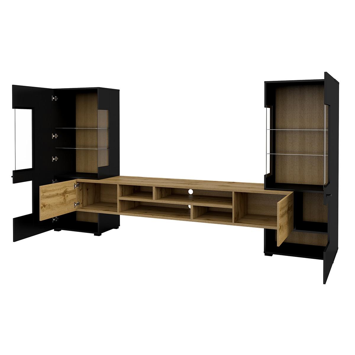 TODO - Schwarz, Holzwerkstoff (270/143/45cm) - Petits-meubles