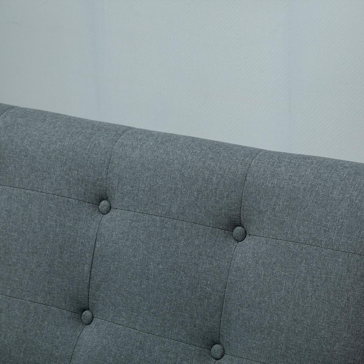 SOFA Vrythar 115/67/73cm - Dunkelgrau, Textil (67/73/115cm) - ZMH