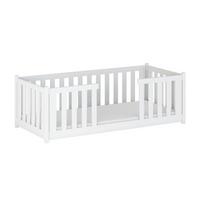 BETT 90/200 Ninon Weiß - Weiß, Holzwerkstoff (90/200cm) - Petits-meubles