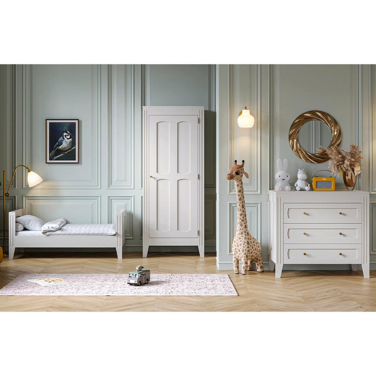 KINDERKOMMODE Weiß - Weiß, Holzwerkstoff (100/92/55cm) - Petits-meubles