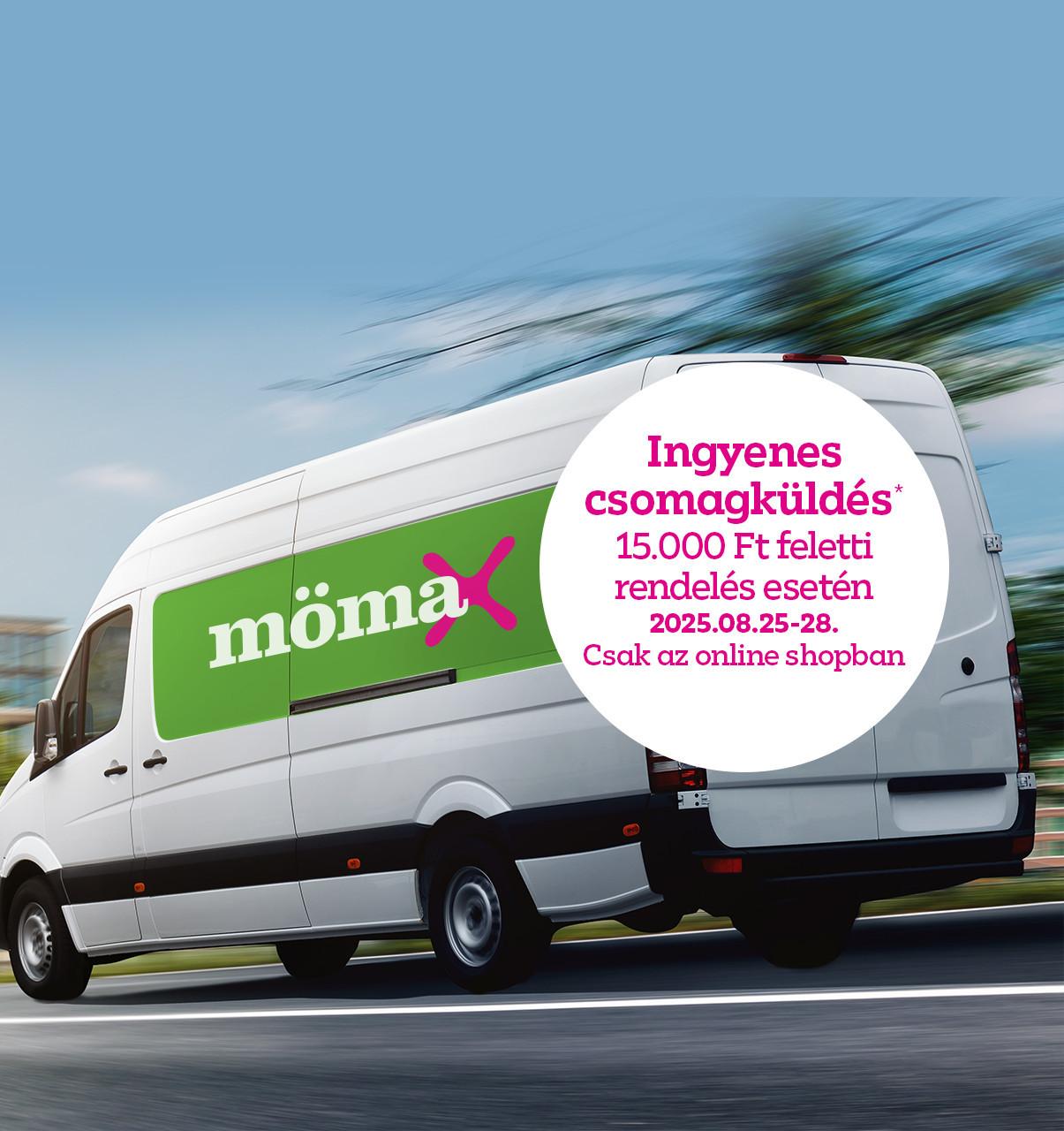Ingyenes csomagküldés 15.000 Ft feletti online rendelés esetén 2025.08.25-28. között csak az online shopban!
