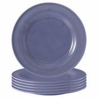 SPEISETELLER Beat Color Glaze Fliederblau ø 27,7 cm 6er Set - Violett, Keramik (27.7cm) - Seltmann Weiden