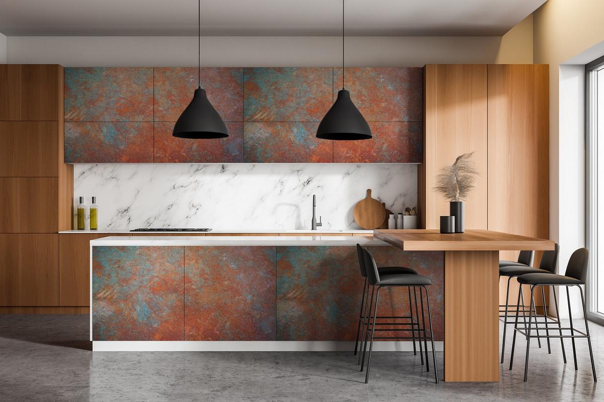 MÖBLAUFKLEBER 100x50 cm braun - Cappuccino, Kunststoff (50/0.1/100cm) - Wallfluent