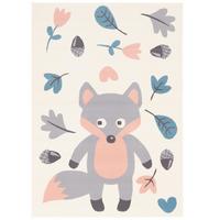 KINDERTEPPICH TRENDLINE PASTELL FUCHS - Beige, Textil (160/225cm) - Pergamon