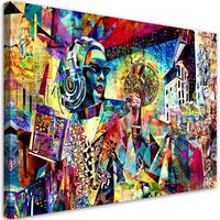 KUNSTDRUCK Lila 120/80 cm - Lila, Textil (120/80cm) - KUNSTLOFT