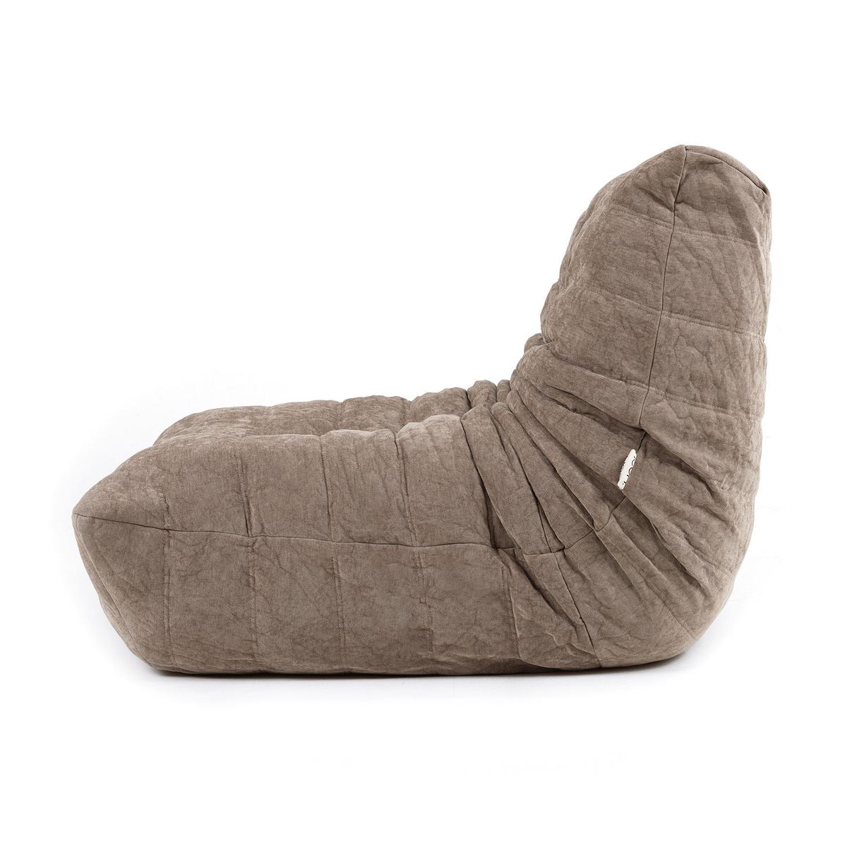 LIEGE-SESSEL Enzo - Beige, Textil (78/32/102cm) - icon