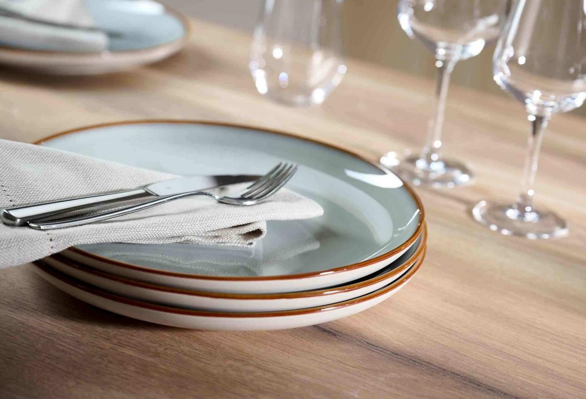 EINSTEIGER-SET Portofino grau 16-tlg. - Grau, Keramik (2/2/2cm) - Ritzenhoff Breker