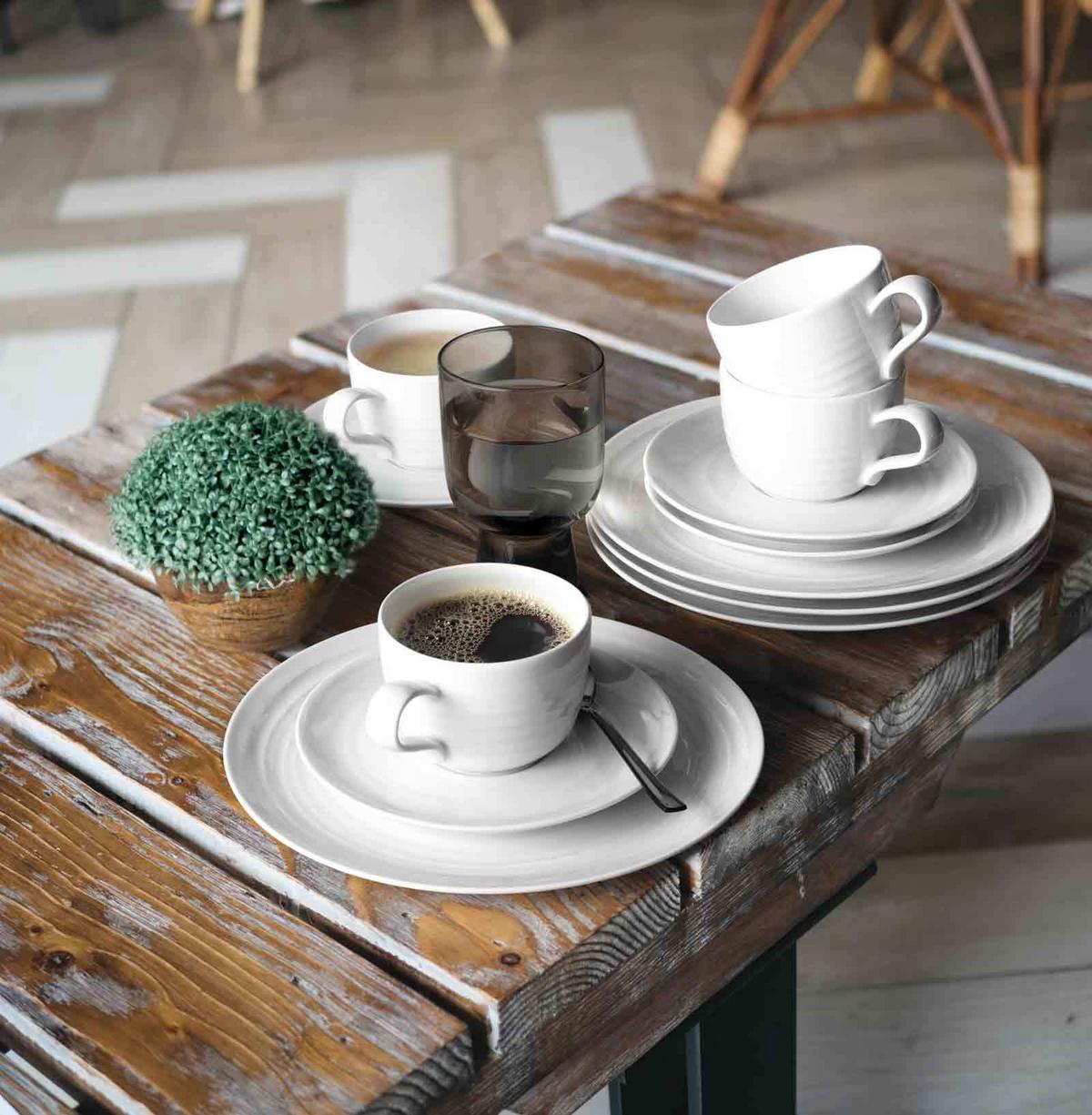 ESPRESSOTASSEN MIT UNTERTASSEN Terra Sandbeige 0,09 l 6er Set - Beige, Keramik (12/7.8/12cm) - Seltmann Weiden