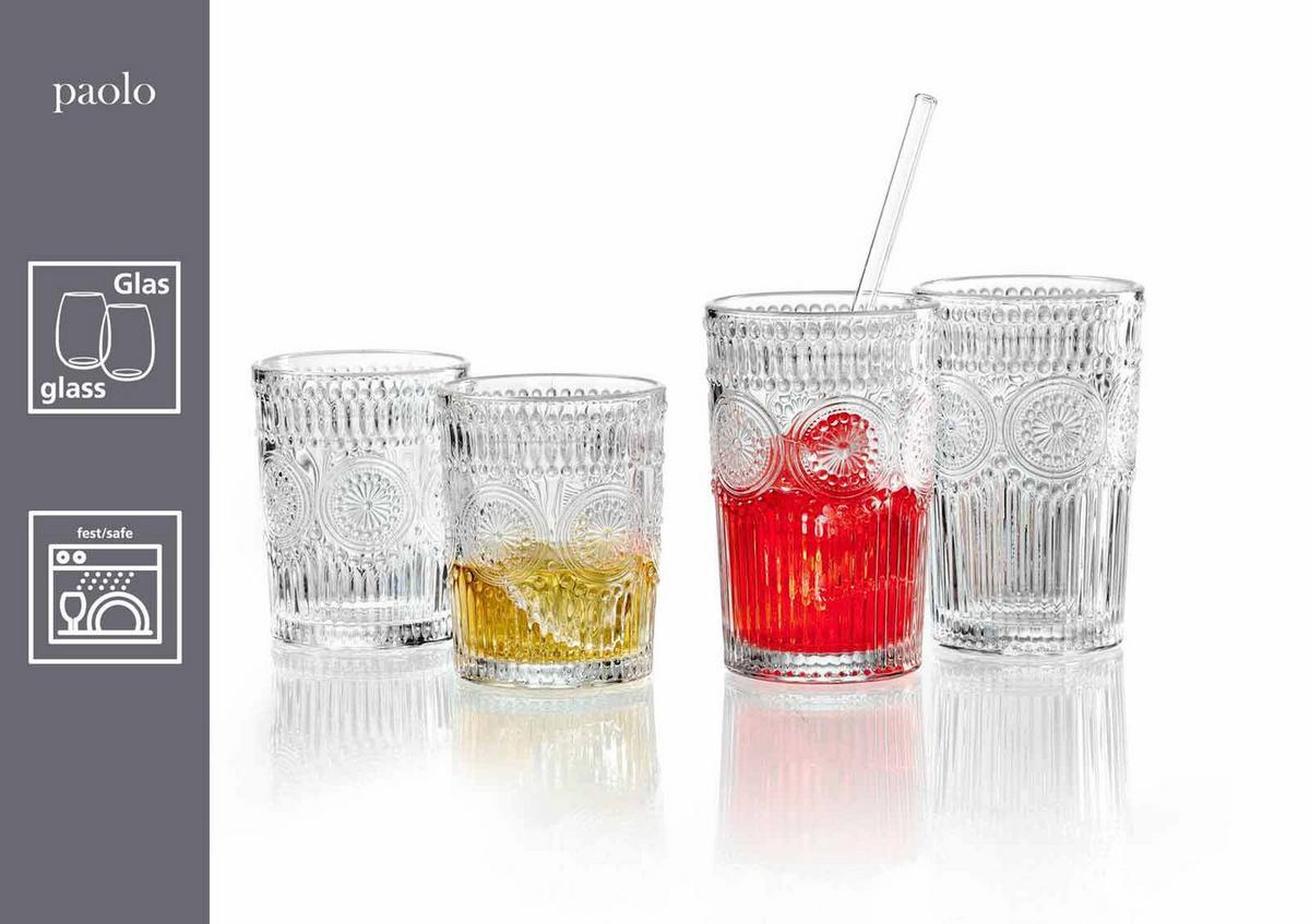 LONGDRINKGLÄSER Paolo transparent 330 ml 6er Set - Transparent, Glas (0.33L) - Ritzenhoff Breker